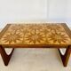 VINTAGE DANISH MID CENTURY TEAK  & CERAMIC COFFEE TABLE  1960s