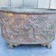 Table planter, 19th century, deer hunting motif