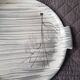 Vintage Niderviller earthenware cake dish, Chatons model