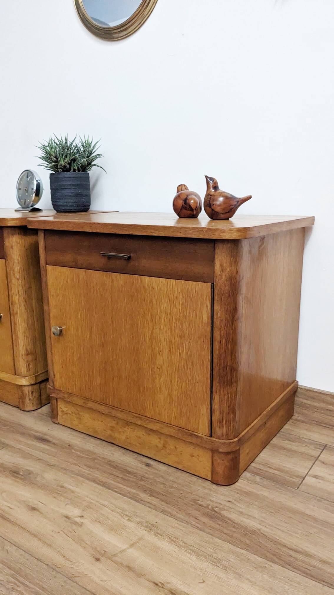 Pair of bedside tables from the 50s