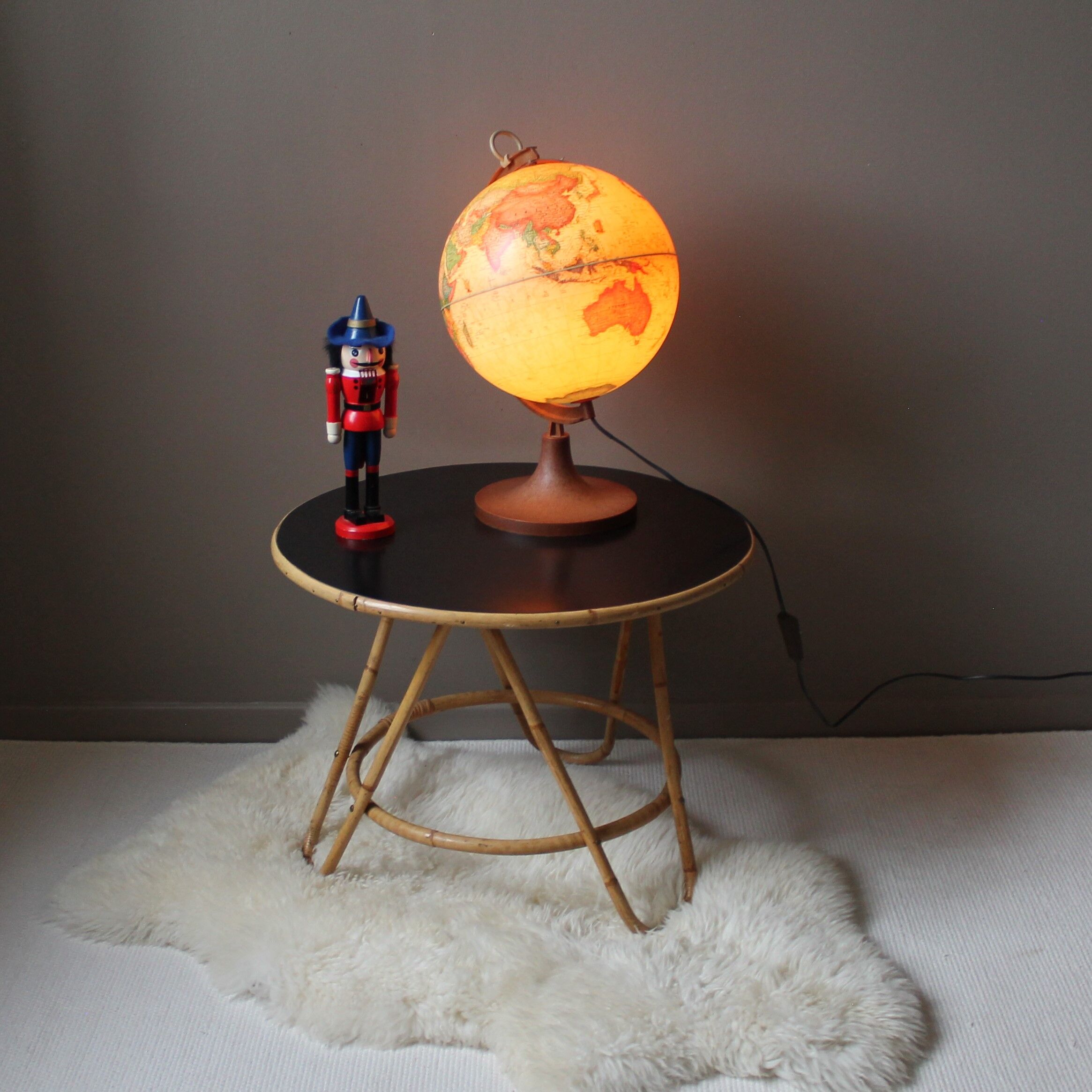 Vintage world map 'Nova Rico'