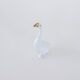 Figurine en porcelaine de oie, design hongrois, années 1960, fabriquée par Holloháza.