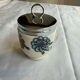 Egg coddler porcelaine anglaise Royal Worcester « Palmyra »