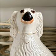 Dog, Cavalier King Charles in Staffordshire earthenware no. 9, circa 1860