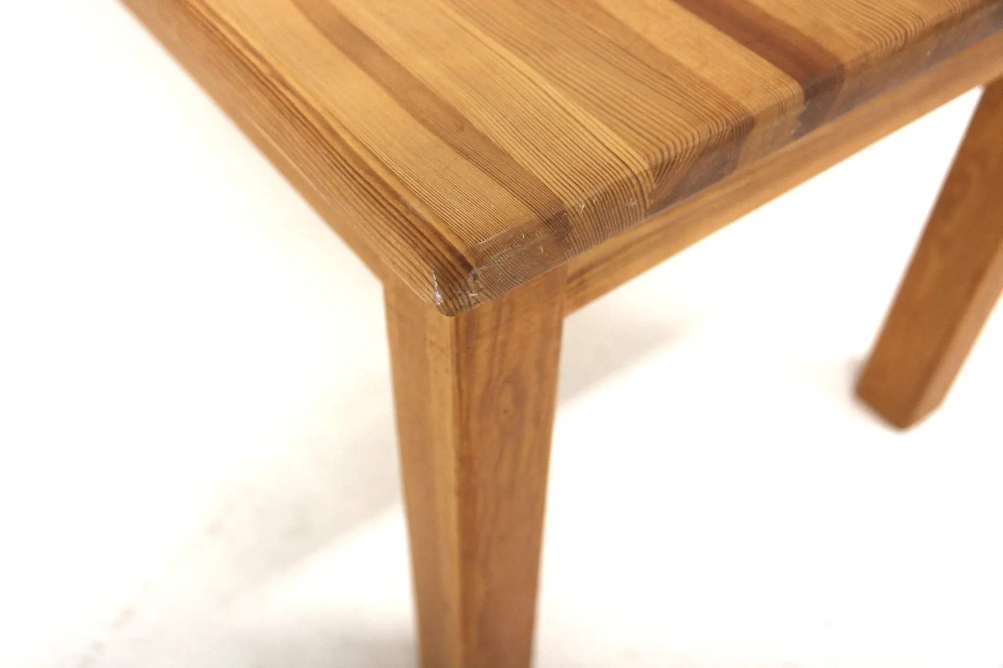 Scandinavian pine bench, Sweden, 1960