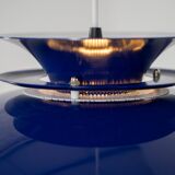 Elegant blue pendant light by Belux