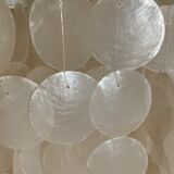 Suspension mother-of-pearl cascade tassel vintage XL