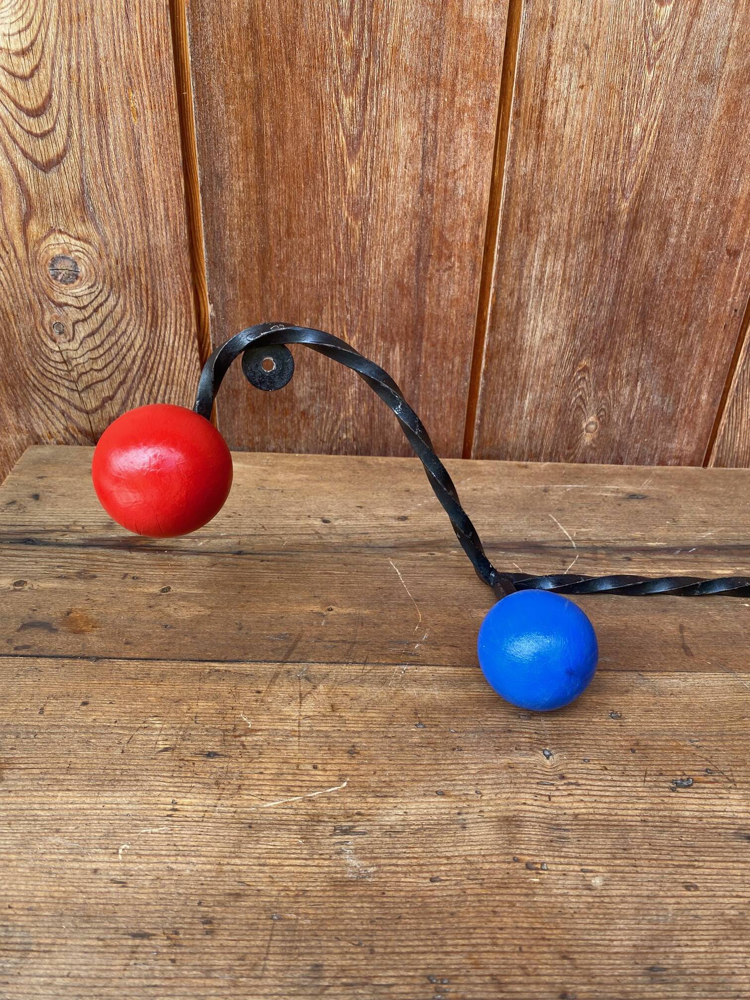 Vintage wall coat rack