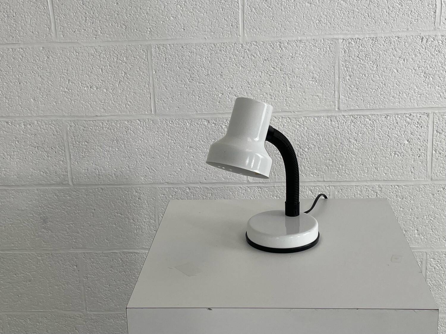 Industrial desk lamp