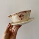Vintage iron terracotta sauce boat and tureen set, Paradis de Badonvillier model