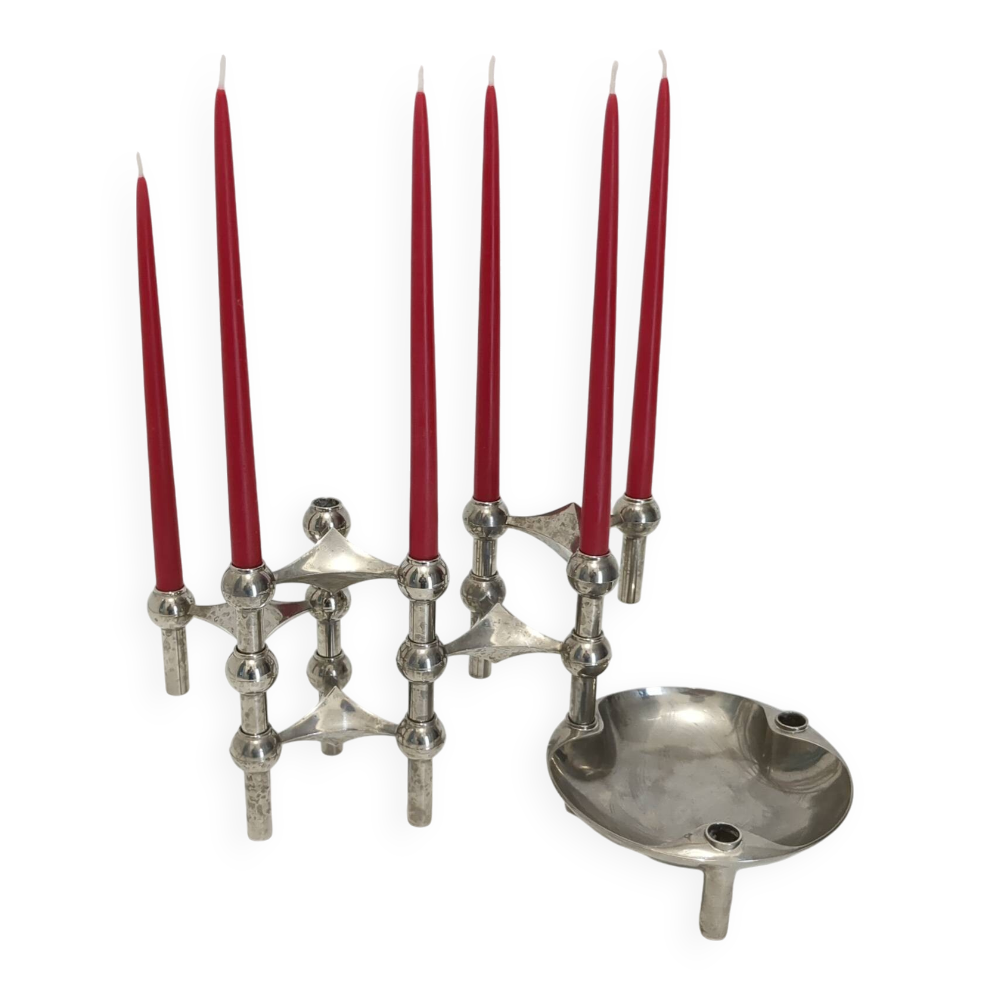 Ensemble de bougeoirs modulables Nagel