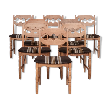 8 chaises de salle à manger danoises