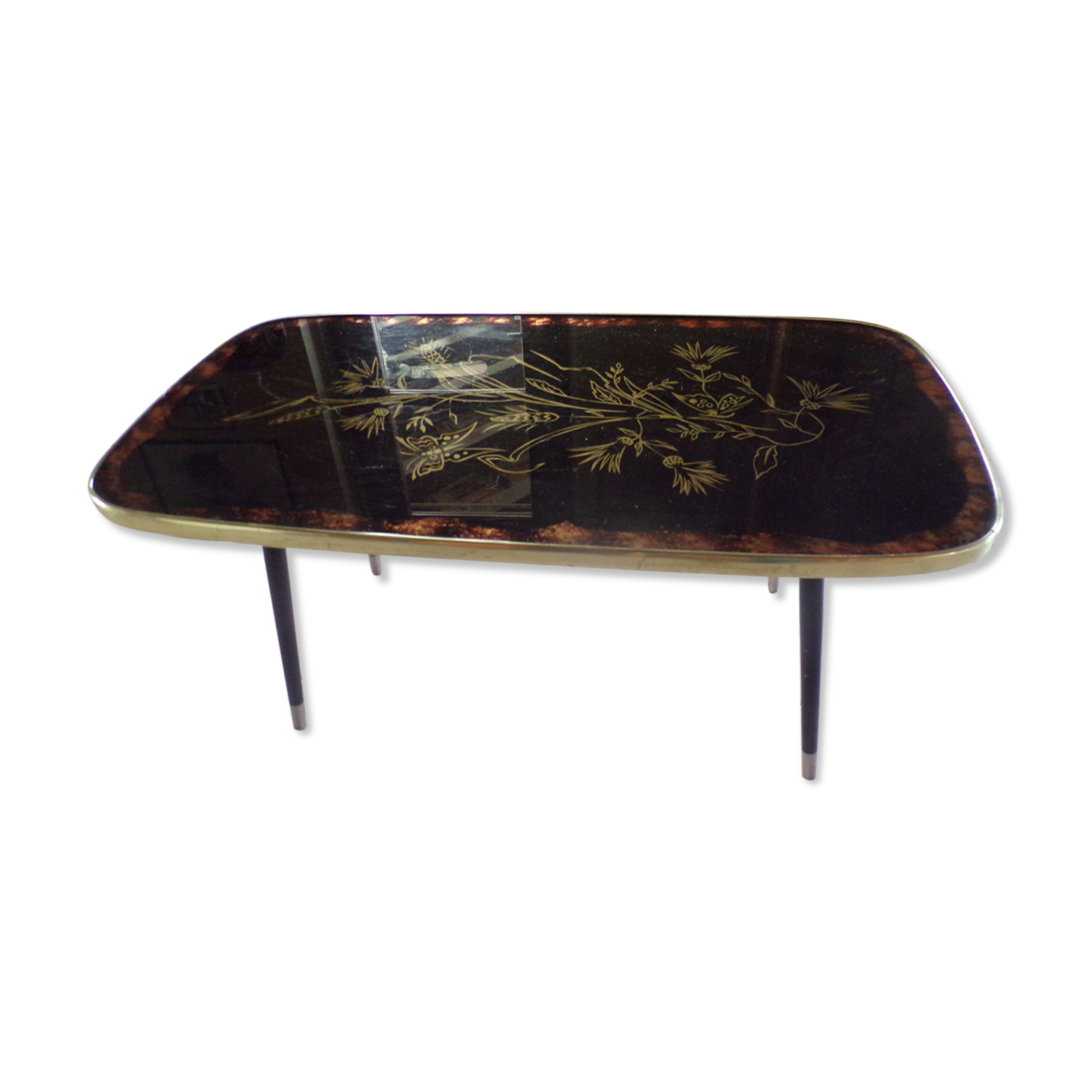 Art deco-style coffee table