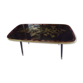 Art deco-style coffee table