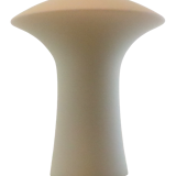 Milk glass mushroom lamp