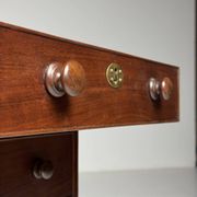 Mahogany partner desk English 19th century