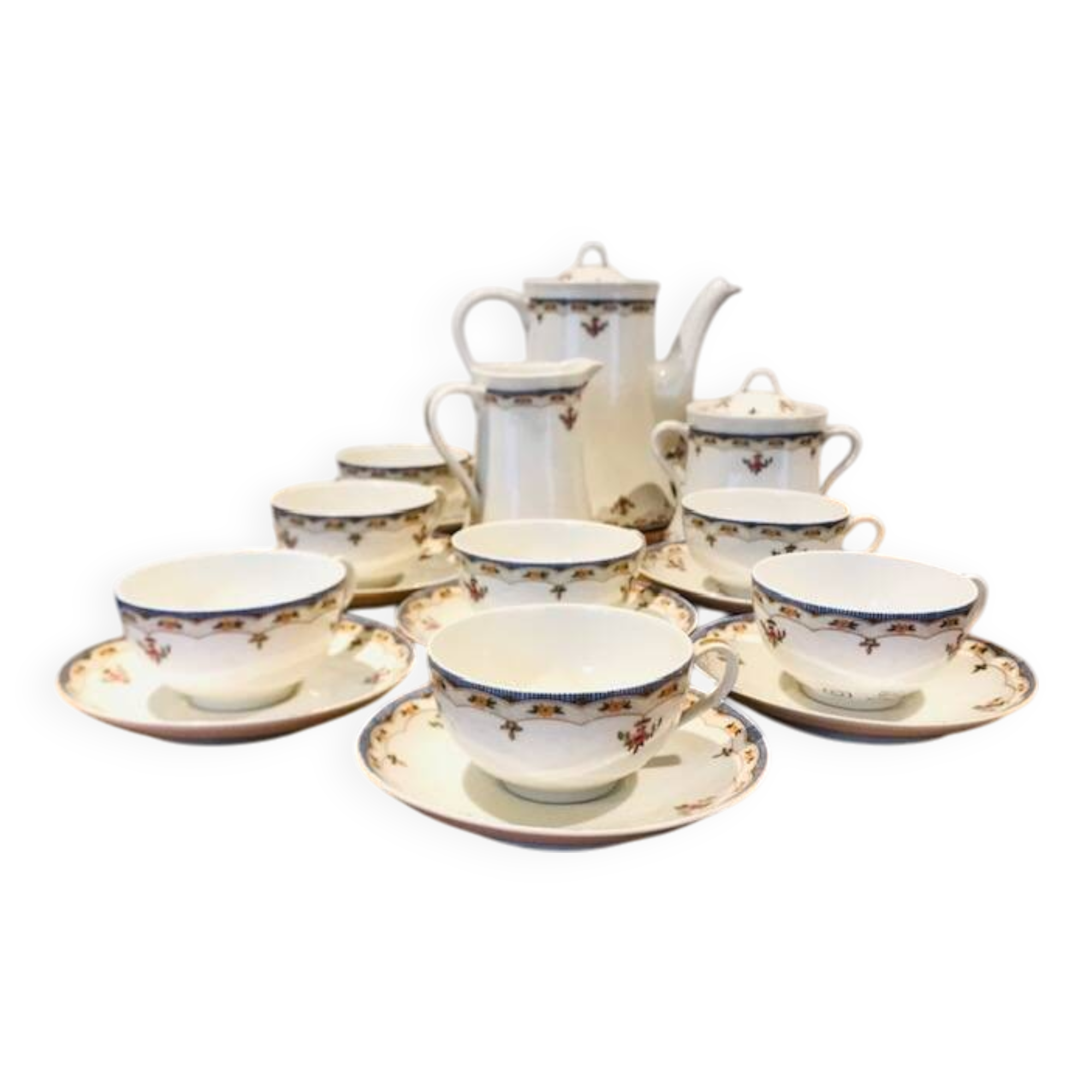 Coffee service - Limoges France Théodore Haviland