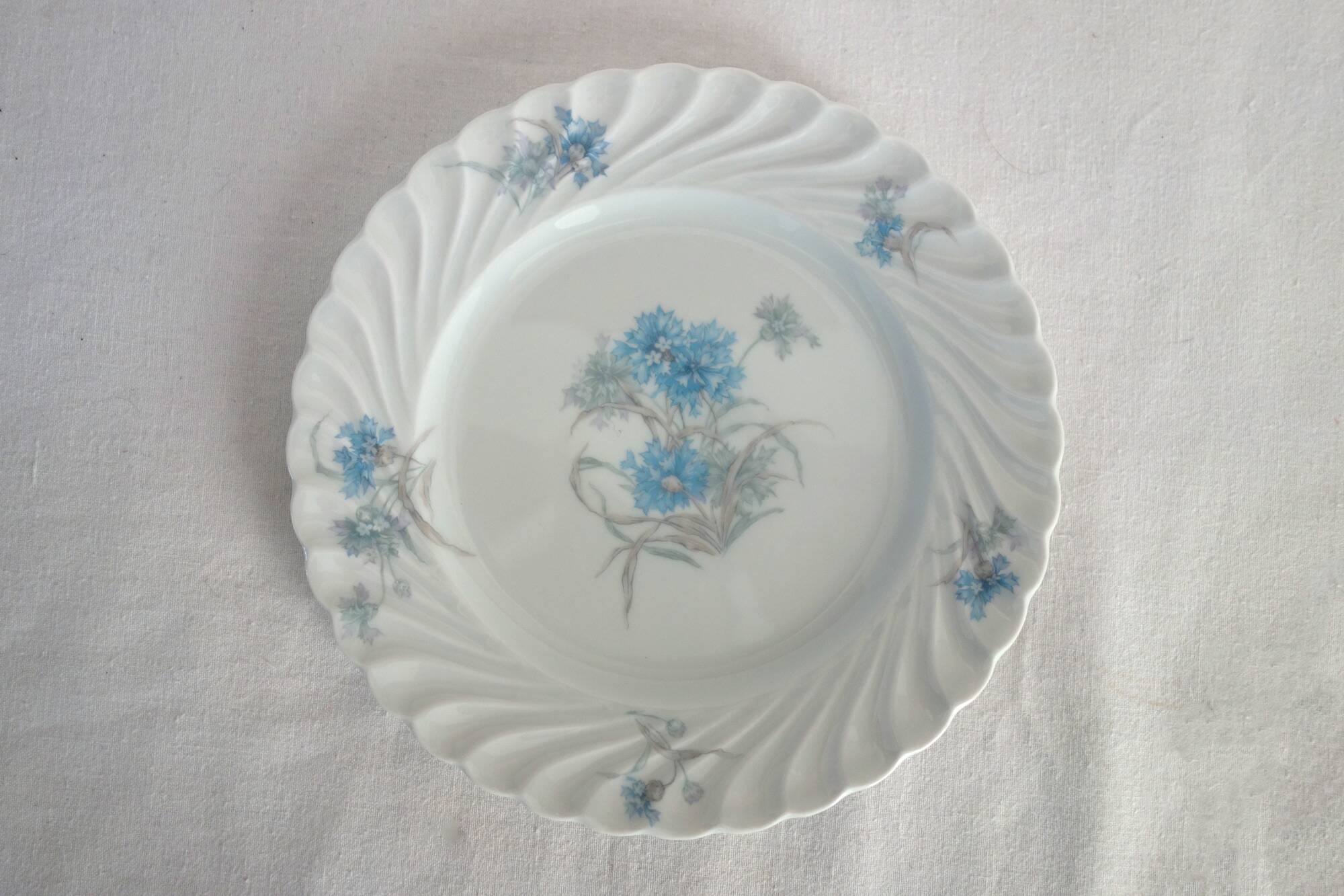 Dessert service for 12 "Bergère", Haviland Limoges