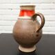 vAse en céramique, Allemagne de l’Ouest, Allemagne de l’Ouest, Poterie allemande, Lave grasse, Orange, Moyenne