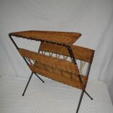 Magazine holder and tablet from the 50s