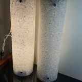 Vintage perspex wall lights