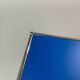 Caisson USM Haller M63 bleu mat – 3 tiroirs sur roulettes – design suisse