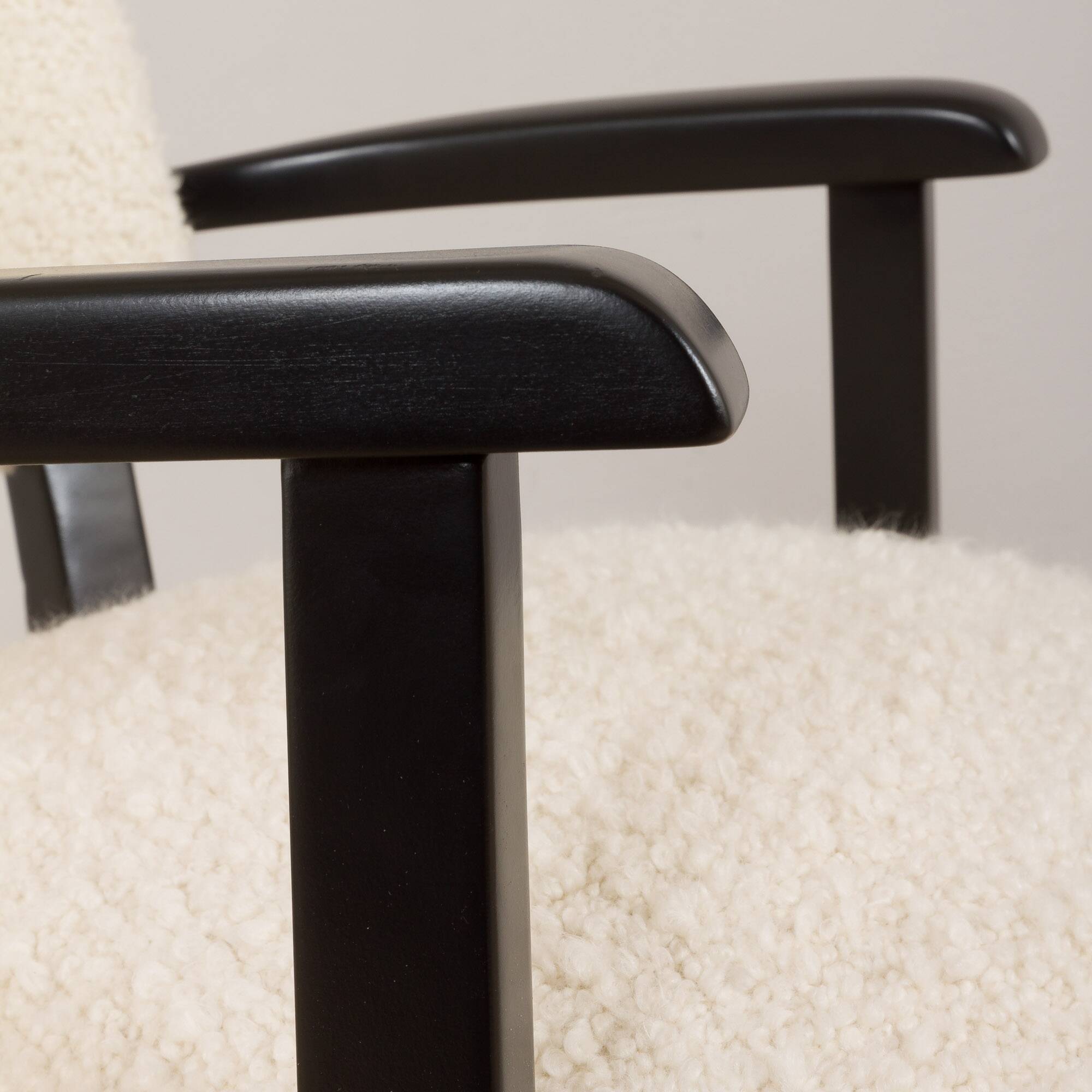 Set of eight dining Paris hotel chairs by Thonet, France 1950s