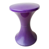 Tabouret tam tam violet