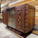Buffet bas Art Déco Moderniste - Chêne massif