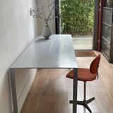 Table "LESS", 1994, designed by Jean Nouvel, for office or domestic use.