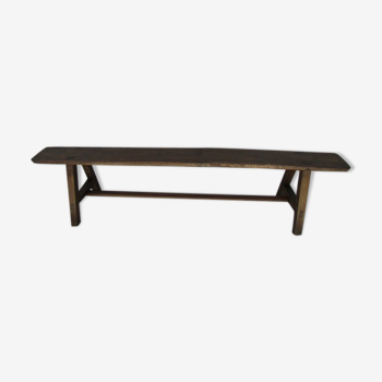 Banc ancien en chêne