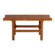 Table basse vintage en teck et hêtre style scandinave – Scandinavie, vers 1960
