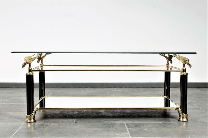 Hollywood Regency style coffee tables (2)
