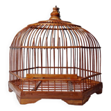Vintage Chinese Bamboo Decorative Bird Cage