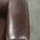 Set of a smooth chesterfield sofa and armchair with a timeless English look