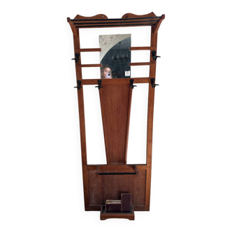 Portemanteau, vestiaire d'entrée, style Art Deco années 50