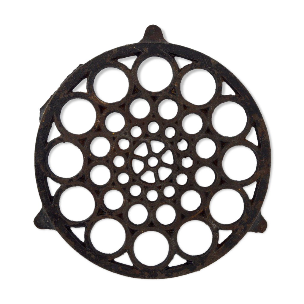 ANCIEN DESSOUS DE Plat En Fonte Ouvragee Cui 5 EUR 18,00 - FR