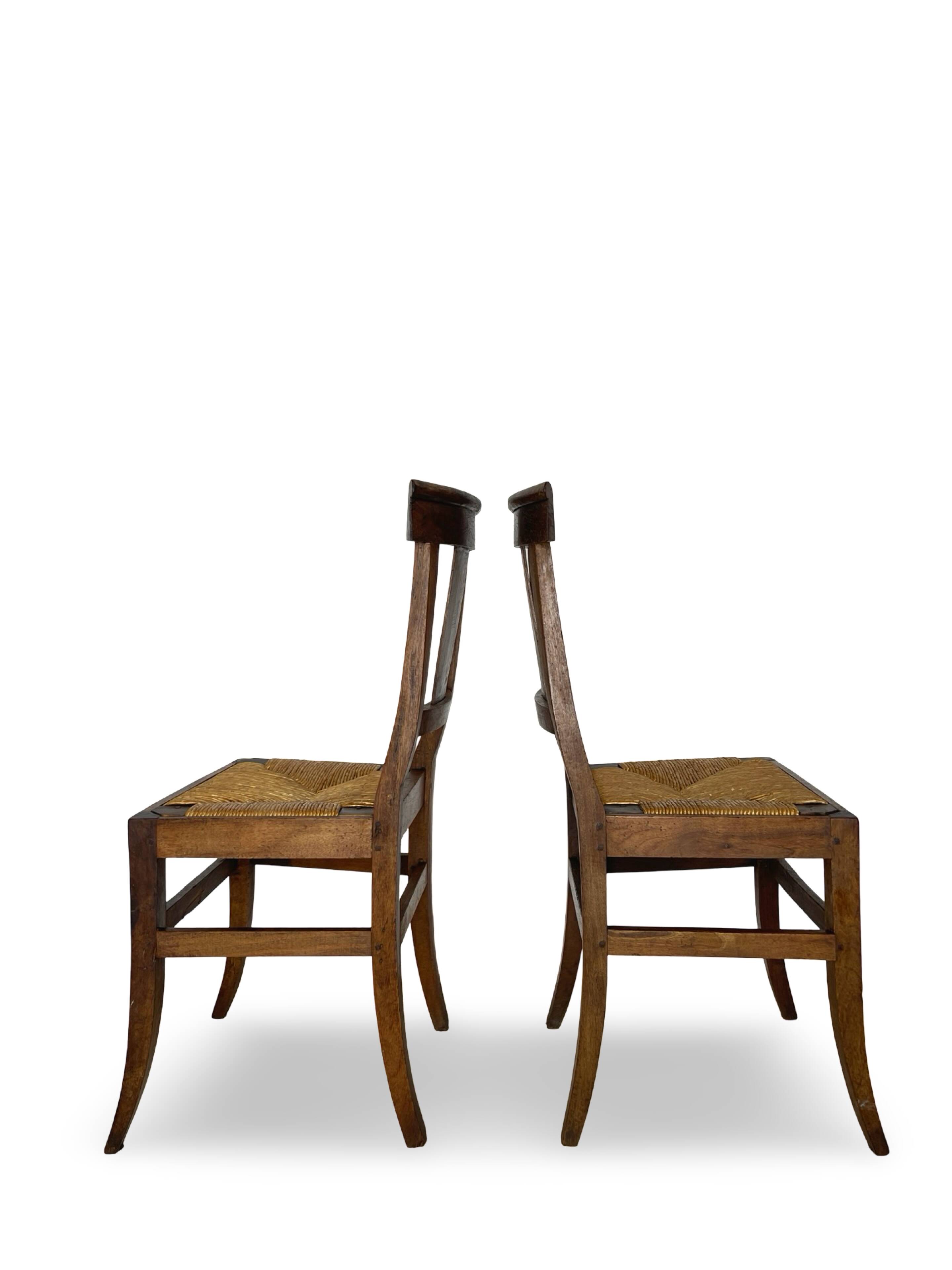 italian rustic chairs 1890s