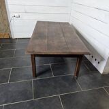 Old solid oak coffee table