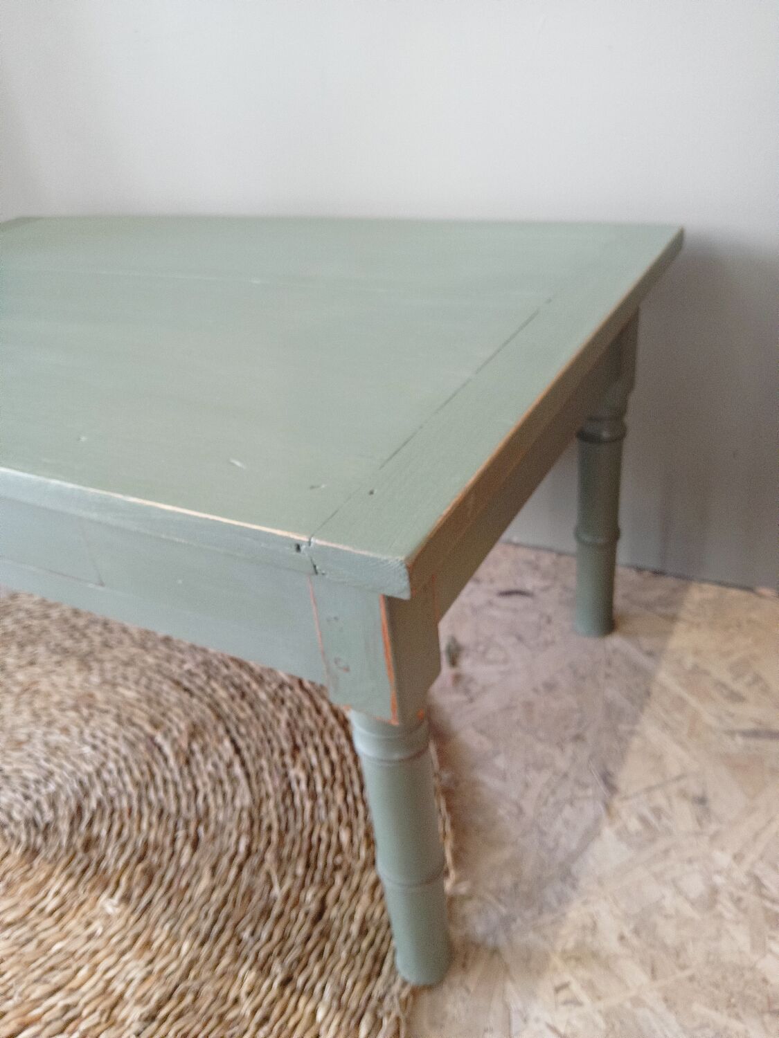 Khaki coffee table