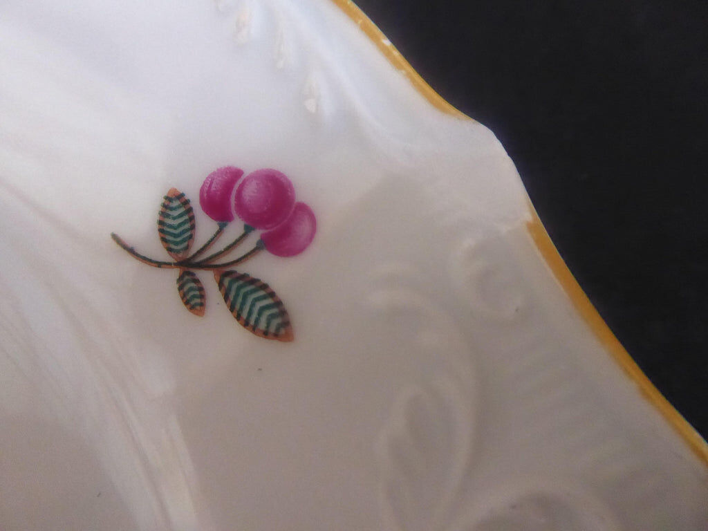 Luneville porcelain dessert service