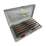 Twelve Alfénide knives - Christofle vendôme model