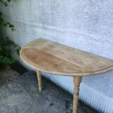 Half-moon table, console