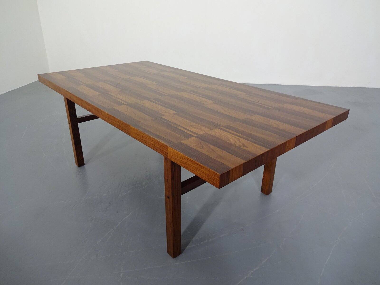 Rosewood Patchwork Coffee Table from Bramin, 1960s