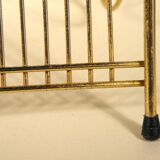 Gold metal vinyl holder from the 60s