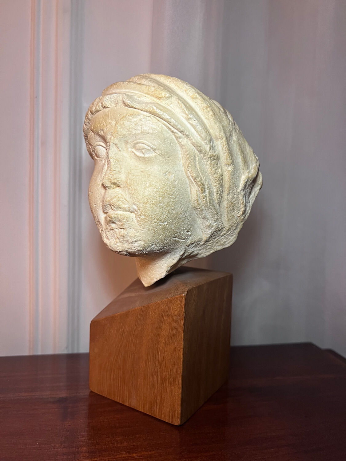 Buste - Tête de Vertu - Reproduction du musée de Sens - Moulage
