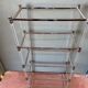 70s shelf in plexiglas and smoked glass