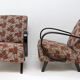 Paire de fauteuils par Jindřich Halabala 1950