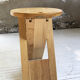 Tabouret Suzy par Adrian Reed en hêtre
