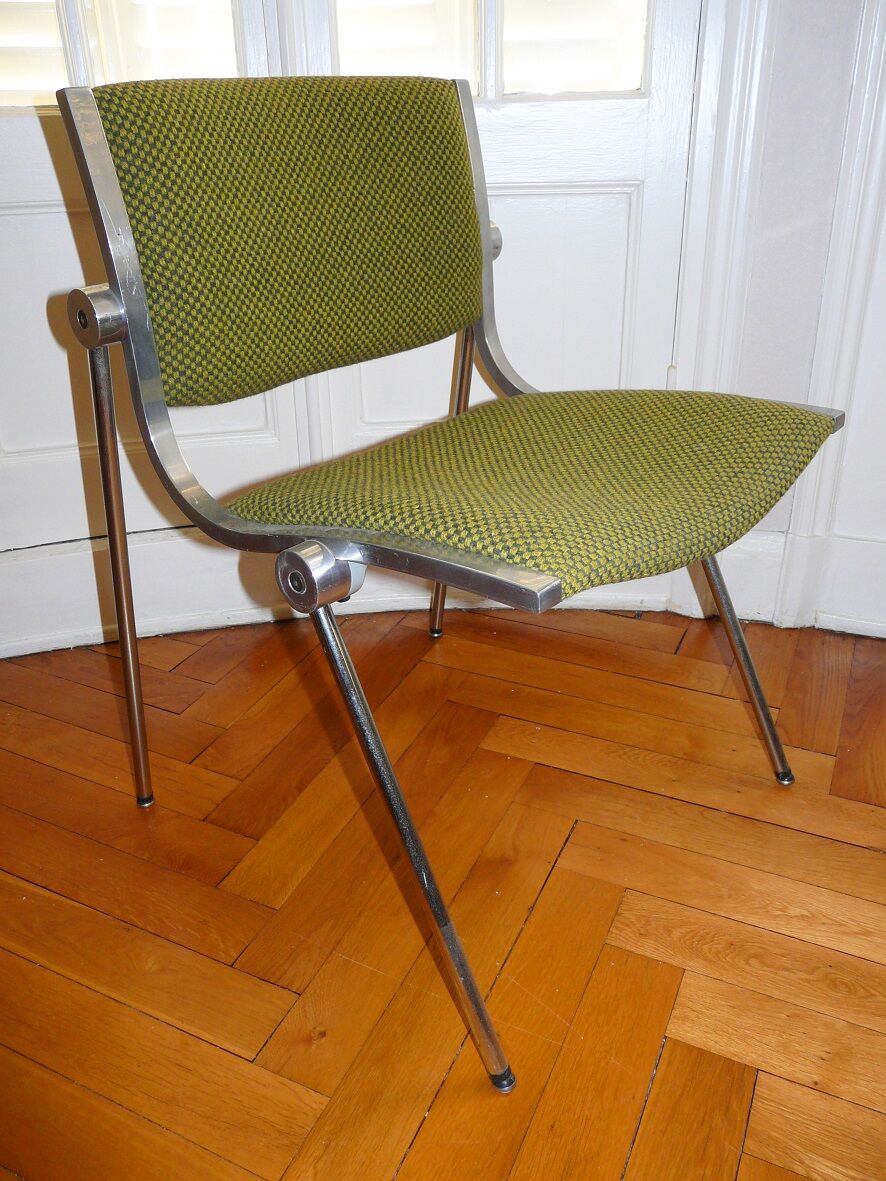 Set of 4 chairs Vaghi Uno Italian design from the 60-70 years
